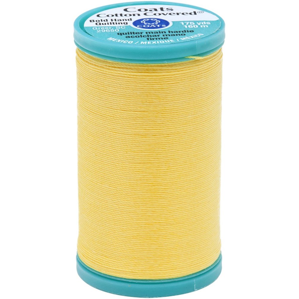 Coats Bold Hand Quilting Thread, 175-Yard, Sun Yellow