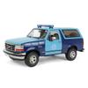 Greenlight 1/18 Massachusetts State Police 1996 Ford Bronco XLT Artisan Collection 19120 view 1