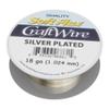 Soft Flex 18 Gauge Craft Wire - Non Tarnish Silver - Jewelry Making Craft Wire with Silver Plating view 1