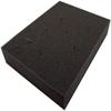 Mybecca Dense Foam Polyurethane Pad - 12" X 12" X 2", Charcoal view 1