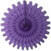 Devra Party 3-Pack 18 Inch Honeycomb Tissue Paper Fan (Lavender) view 1