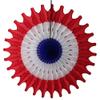 Devra Party 6-Pack 18 Inch Honeycomb Tissue Paper Fan (Red/White/Blue) view 1