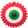 6-Pack Red, White, and Green 18 Inch Tissue Paper Fanburst (Christmas Theme) view 1