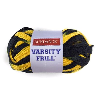 Sundance Cheerleader Skirt Knit Yarn Kit - Black/Gold