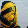 Sundance Cheerleader Skirt Knit Yarn Kit - Black/Gold view 2