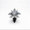 Postage Stamp F-22 USAF Raptor Die-Cast Metal Model 1:145 Scale Airplane with Display Stand, Highly Detailed Air Superiority Fighter Replica, 5.5 Length x 3.5 Wingspan, Adult Collectible Ages 14+ view 3