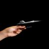 Postage Stamp F-22 USAF Raptor Die-Cast Metal Model 1:145 Scale Airplane with Display Stand, Highly Detailed Air Superiority Fighter Replica, 5.5 Length x 3.5 Wingspan, Adult Collectible Ages 14+ view 4