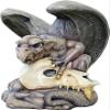 Gargoyle and Skull Smoker 7" Ready to Paint Ceramic Bisque view 2