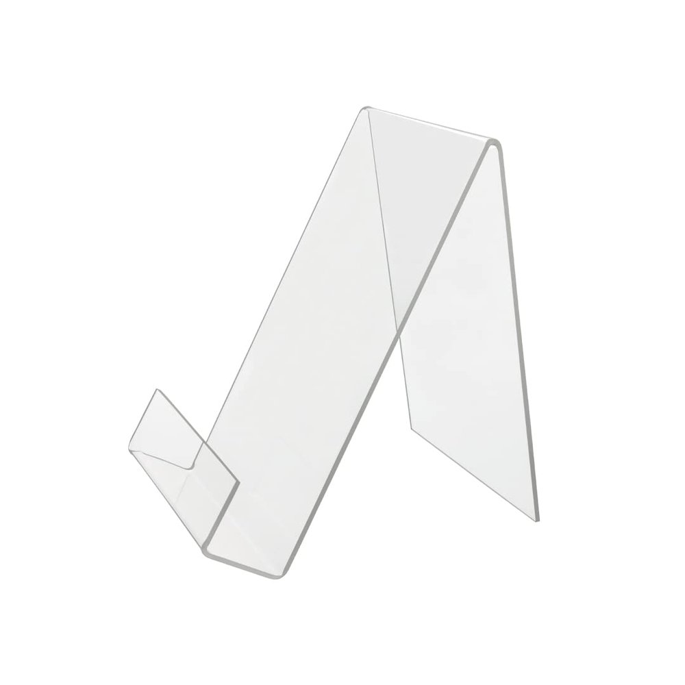 SOURCE ONE Premium 4 x 6 Inch Clear Thick Acrylic Easels