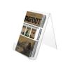 SOURCE ONE Premium 4 x 6 Inch Clear Thick Acrylic Easels view 3