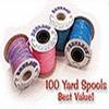 Rexlace RX10004 0.09 In. X 100 Yard Gimp Spool, Orange view 1