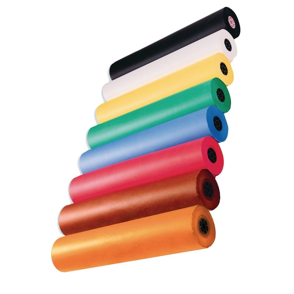 PACON CORPORATION, Decorol Flame Retardant Art Rolls, 40 lb, 36" x 1000 ft, Frost White