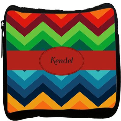 Rikki Knight Kendel Name on Fall Colors Chunky Chevron Neoprene Pencil Case (dky-Neo-pc45354)