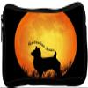 Rikki Knight Australian Terrier Dog Silhouette by Moon Neoprene Pencil Case (dky-Neo-pc8444) view 1