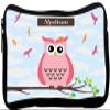 Rikki Knight Madison Name Cute Pink Owl on Branch with Personalized Name Neoprene Pencil Case (dky-Neo-pc29453) view 1