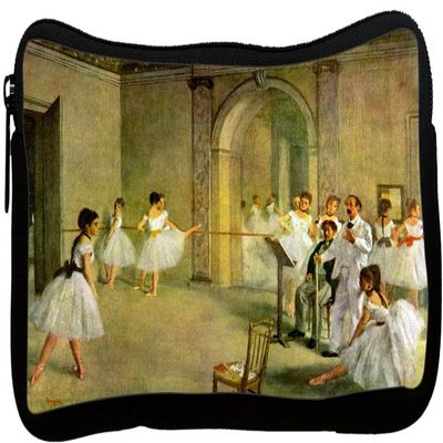 Rikki Knight Edgar Degas Art Hall of The Opera Ballet Neoprene Pencil Case (dky-Neo-pc3382)