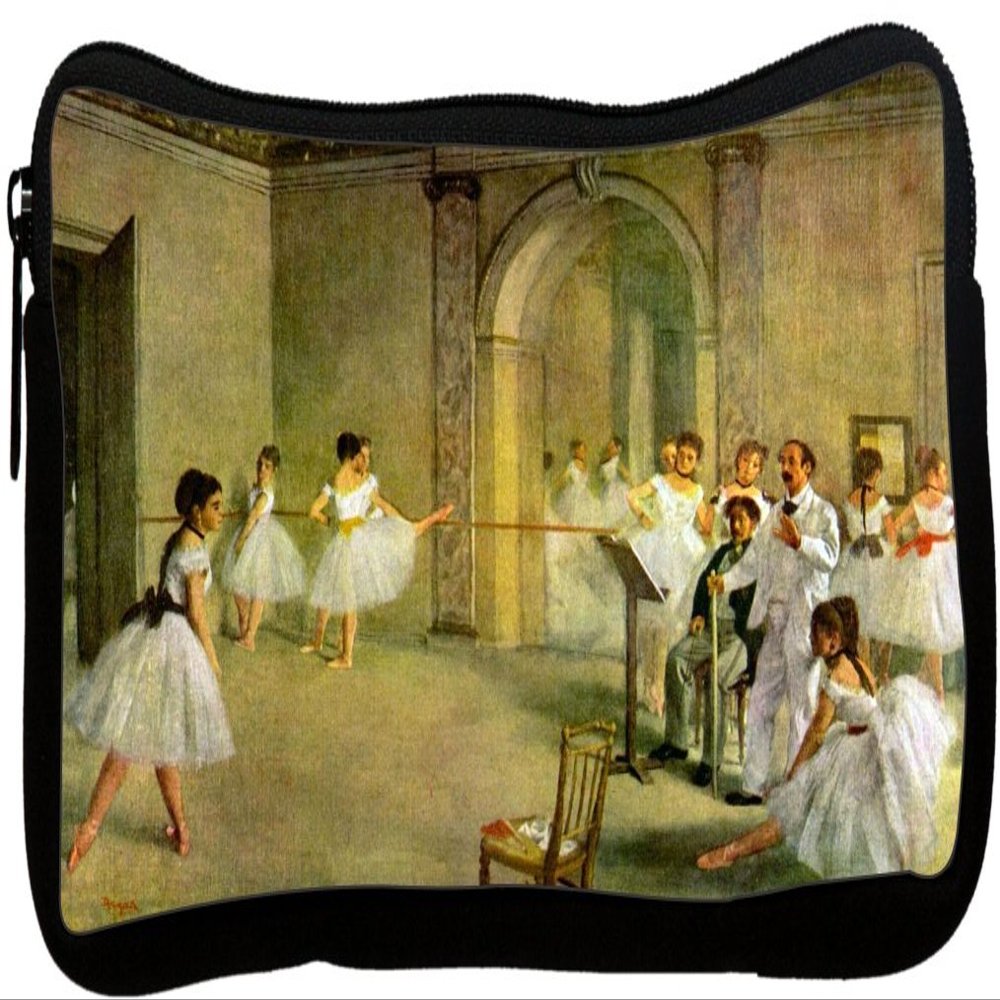 Rikki Knight Edgar Degas Art Hall of The Opera Ballet Neoprene Pencil Case (dky-Neo-pc3382)