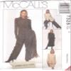 McCalls Sewing Pattern 7328 Misses Size 16 Lined Jacket Tunic Skirt Pants view 1