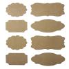 32 Kraft Stickers - Baroque view 1
