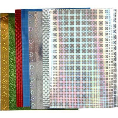 Creativ 449470 Holographic Paper, A4 21x30 cm, 120 g, 8asstd Sheets