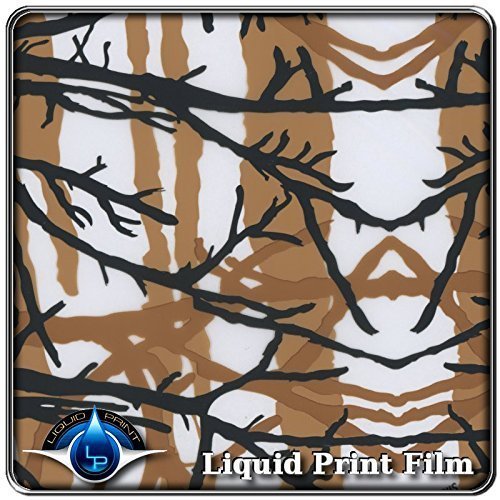 Hydrographics Film - Water Transfer Printing Film - Hydro Dipping - Film measurement is: 10 feet or 1 meter of film RC-50-13 - Sticks N Limbs Camo Winter