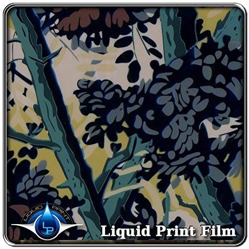 Hydrographics Film - Water Transfer Printing Film - Hydro Dipping - Film measurement is: 10 feet or 1 meter of film RC-360 - Bushlan Brown Camouflage
