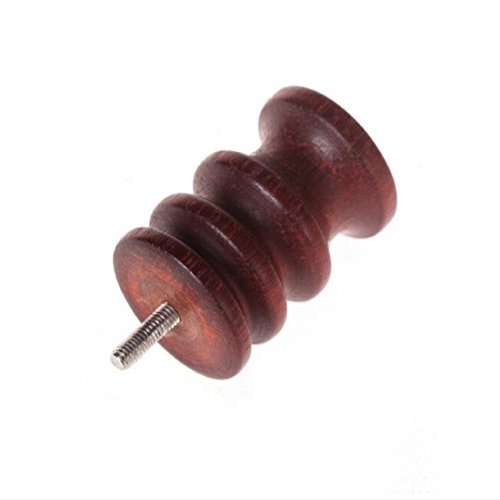 WellieSTR 1 Pieces Generic Mini Pointed Tip Cocobolo Leather Burnisher Leather Slicker Quality