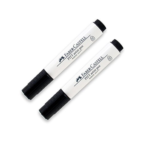 Pitt Big Brush Pen 101 White (2-PENS)