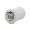 Beadalon Silk Thread Beading Thread | Bracelet String & Jewelry Cord for Beads | White | Size E 0.5 oz 600 ft view 1