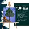 U.S. Art Supply 64" Wooden Easel Stand (4 Pack) - Adjustable A-Frame Tripod for Painting, Drawing, Photos & Signs - Lightweight Easels, Wood Easel Stand for Sign Wedding Display 40" Canvas Capacity view 4