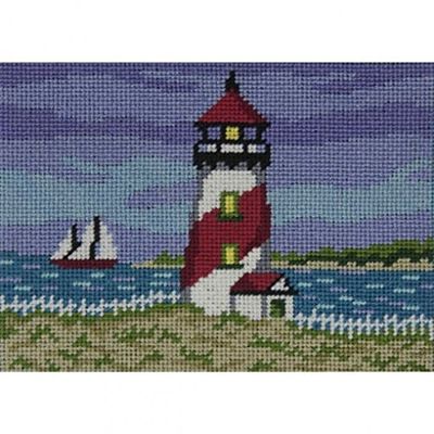 Canoodles-- Red Lighthouse-- Needlepoint Kit