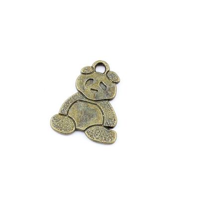 Qty:1PC Antique Bronze Jewelry Making Charms Findings Supplies Craft Ancient Repair Lots DIY Antique Pendant Vintage Z72342 Panda