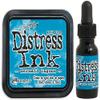 Tim Holtz Ranger Distress 2015 Color of the Month Ink Pad and Reinker Bundle - 2 Items (March - Mermaid Lagoon) view 1
