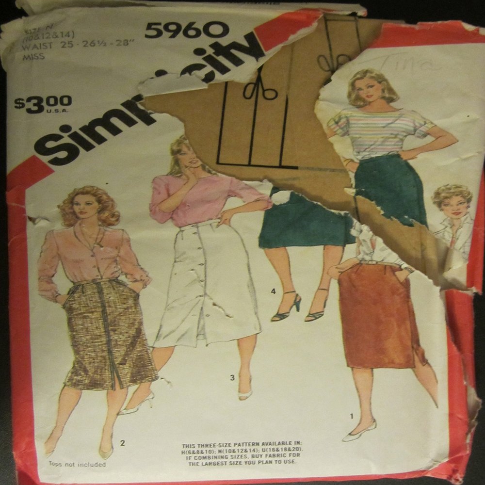 Simplicity 5960 Size N 10,12,14