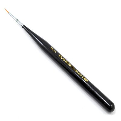 ATLAS BRUSH CO. 255-5/0 Golden Taklon Ultra Detail 5/0