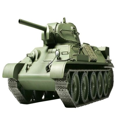 Tamiya 35215 1:48 WWII Rus.Panzer T34/76 41 Cast Tower Model Kit, Plastic Kit, Assembly Kit, Detailed Replica