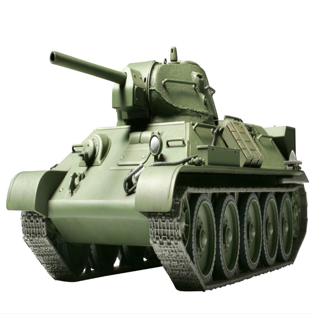Tamiya 35215 1:48 WWII Rus.Panzer T34/76 41 Cast Tower Model Kit, Plastic Kit, Assembly Kit, Detailed Replica
