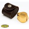 MAXIMIZE Gold Jeweler's Loupe | 10X Magnification | 21mm Triplet Lens | Swivel Case | Gold Plated view 3