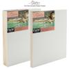 Da Vinci Pro Ultra Smooth Wood Canvas Gesso Board - 2" Deep, 16x16 Single White Acrylic Polymer Gesso Panels for Painting Fine Portraits and Ultra Fine Detail Illustrations and Artwork view 4