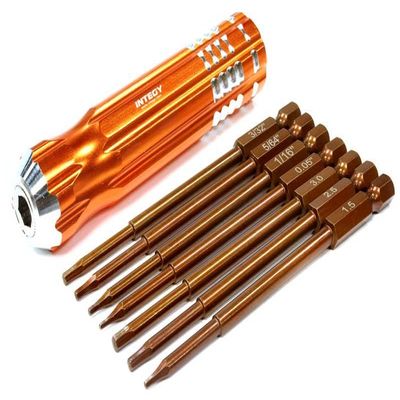 Integy QuickPit 7pcs Set, Hex Tip Set (0.05 1.5 1/16 5/64 2.5 3/32 3.0)