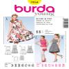 BURDA 7054 Dress & TOP (Size 8-20) Sewing Pattern view 1