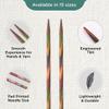 KnitPro Symfonie Wood Single Point Knitting Needles - 15cm view 3