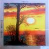 Needlepoint Painted Canvas Counted Cross Stitch Tapestry Kit Gobelin - Sunset. 24"x32" 10.536 By Gobelinl view 1