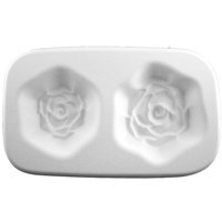 Glass Fusing/Slumping Supplies : Colour De Verre Large and Medium Rose
