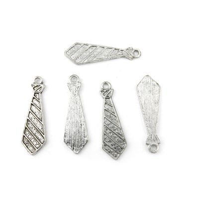 Price per 130 Pieces Jewelry Making Charms 05781 Bowtie Pendant Ancient Silver Findings Accessoires Craft