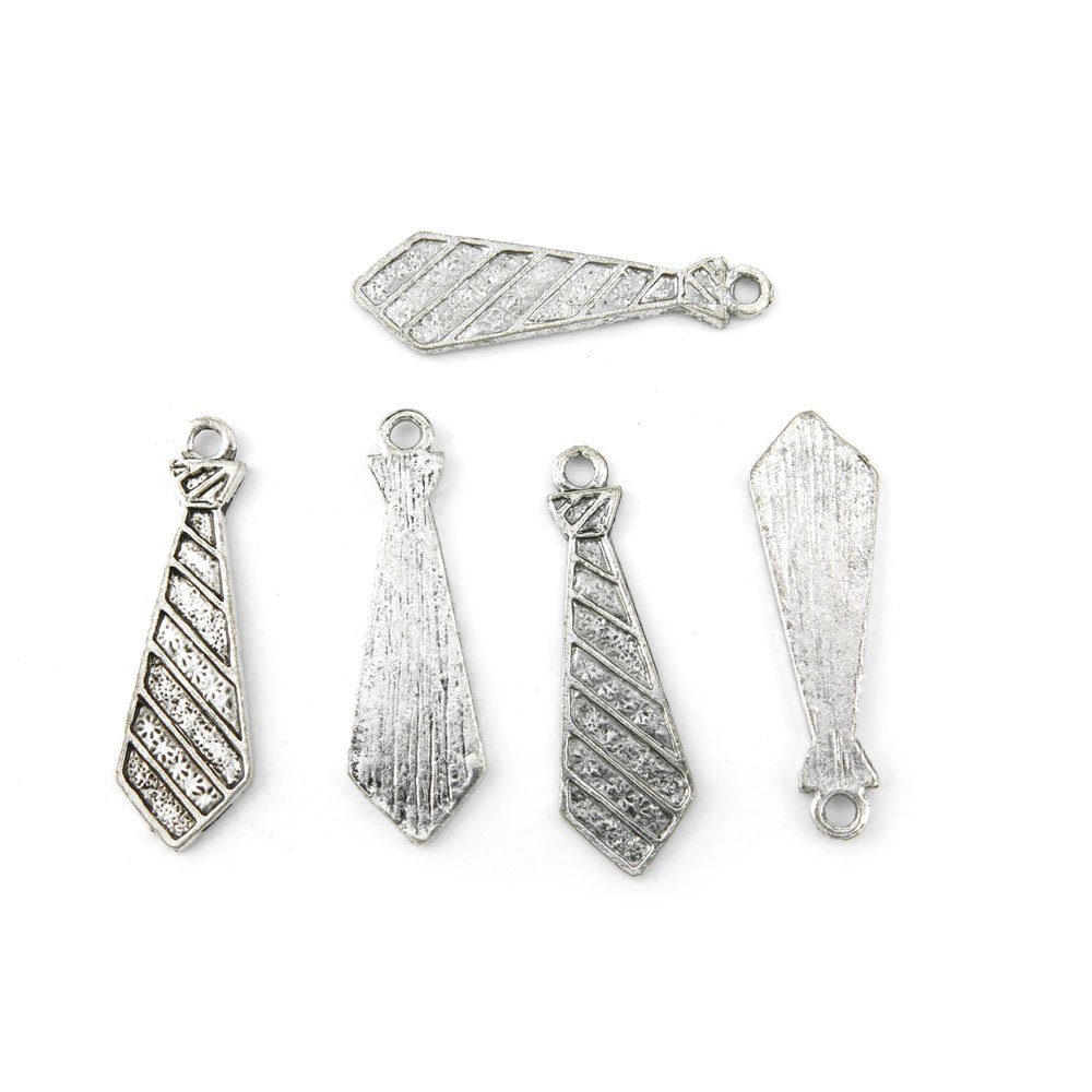 Price per 130 Pieces Jewelry Making Charms 05781 Bowtie Pendant Ancient Silver Findings Accessoires Craft