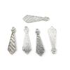 Price per 130 Pieces Jewelry Making Charms 05781 Bowtie Pendant Ancient Silver Findings Accessoires Craft view 1