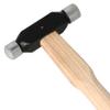 The Beadsmith Ball-Peen Hammer Dual-Faced Metalworking Tool, 9 Inches, 2 oz Head with10 mm Flat and Domed Faces view 1