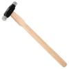 The Beadsmith Ball-Peen Hammer Dual-Faced Metalworking Tool, 9 Inches, 2 oz Head with10 mm Flat and Domed Faces view 2