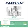 CANSON 1557 Extra White 120gsm A5 Sketch Paper, Light Grain, 50 Sheets, Ideal for Professional Artists & Illustrators view 1